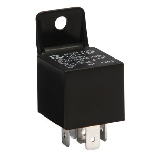 Main product image for 12 VDC Automotive 5-Pin Relay SPDT 30/40A Bosch Type 330-073